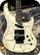 Washburn EC29 Spitfire  1988-White Crackle Finish 