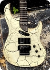 Washburn EC29 Spitfire 1988 White Crackle Finish