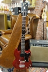 Gibson Gibson EB 0 1962 Cherry With OHSC 1962 Cherry
