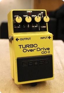 Boss OD 2 Turbo OverDrive Japan Effect For Sale Oscar Guitars