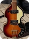 Hofner Guitars 459TZ BEATLE VIOLIN GUITAR 1968 Sunburst Finish