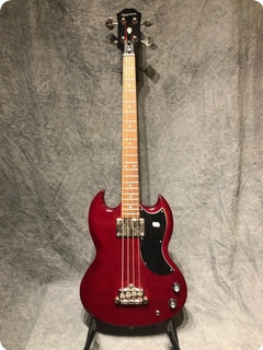 Epiphone Eb 0 2019 Cherry Red