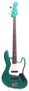 Fender Jazz Bass 66 Reissue Dots & Binding  1991 Sherwood Green Metallic