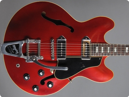 Gibson Es 330 Td Bigsby 1967 Burgundy