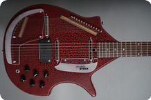 Jerry Jones Master Sitar 2011 Red Gator