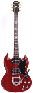 Gibson Sg Standard Bigsby 1966 Cherry Red