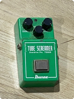 Ibanez Ts 808 Tube Screamer 1981 Green Finish 