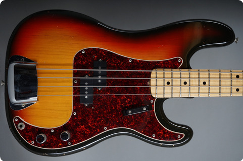 Fender Precision Bass 1972 3 Tone Sunburst