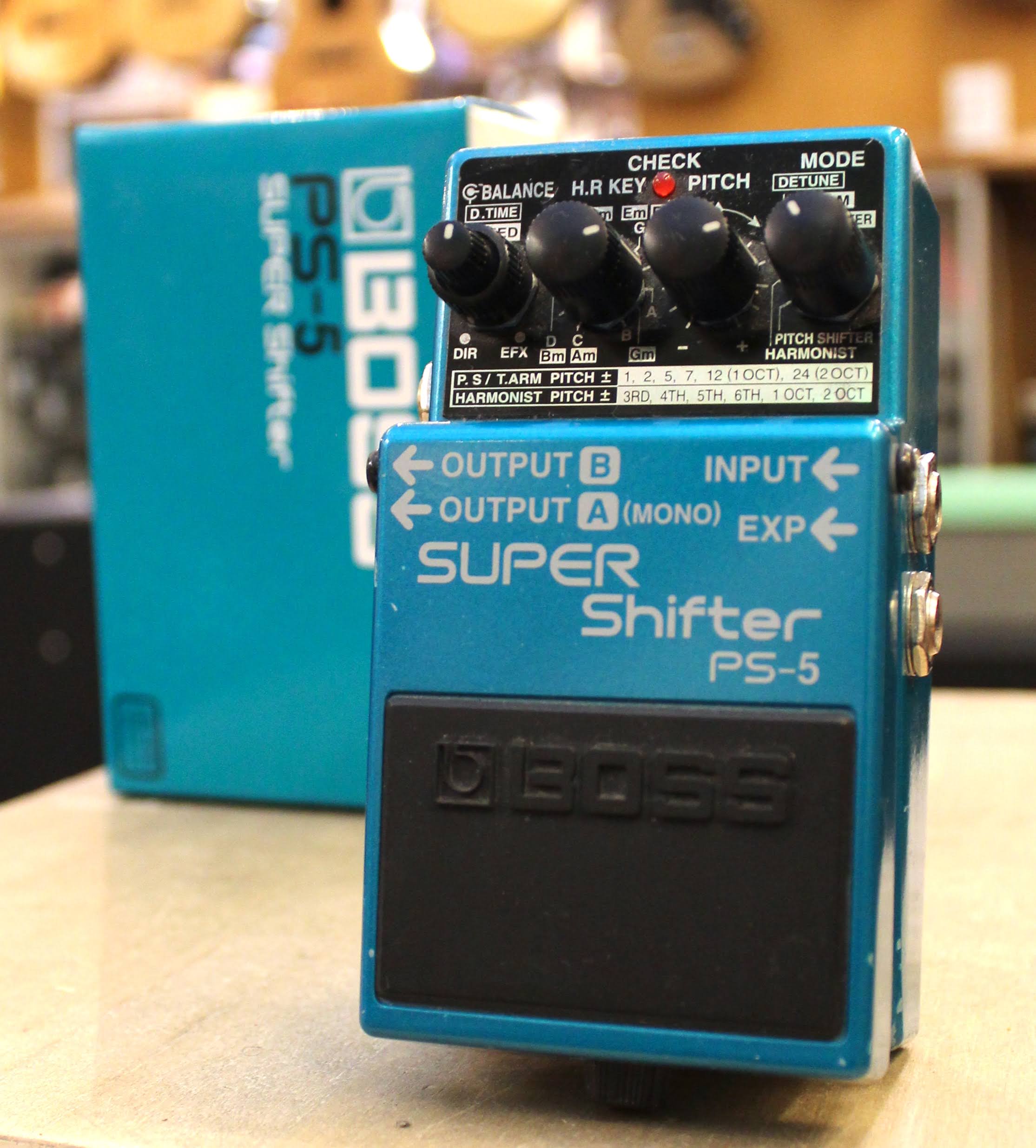 Boss PS 5 Super Shifter CU70315 Effect For Sale Oscar Guitars