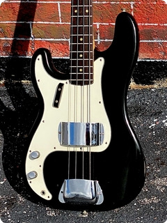Fender Precision Bass  1972 Black Finish 
