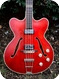 Hofner Verythin Bass 1964-Cherry