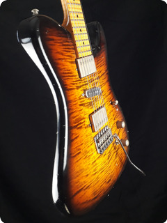 Tausch Guitars 665 Raw Deluxe Tobacco Burst