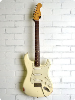 Nashguitars S 63 Olympic White Light Aging