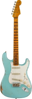 Fender Custom Shop '57 Stratocaster Relic Faded Sonic Blue