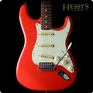 Fender Squier Sold   Simon Neil / Biffy Clyro Signature Fiesta Red Classic Vibe Strat + Gig Bag 2013 Fiesta Red
