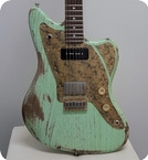 Paoletti Guitars Italy 112 HP90 Sage Green 2021 Sage Green Pickled Finish