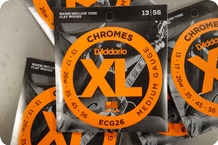 DAddario DAddario ECG 26 Chromes 13 56 Medium Flatwound 5 Sets 