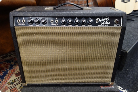 Fender Fender Deluxe Amp Ab 763 1965 Black Panel 220 Volt