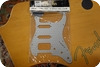 Fender Fender Pickguard Stratocaster ENG Turned HSS Clear Metal 099-1380-000