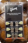 Gibson Gibson PMMH 010 Deluxe Green Key Tuner Set Vintage Nickel