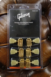 Gibson Gibson Pmmh 020 Deluxe Green Key Tuner Set (vintage Gold)