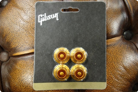 Gibson Gibson Prhk 030 Top Hat Knobs (vintage Amber) (4 Pcs.)