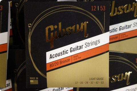 Gibson Gibson Sag Brw12 1 Acoustic Guitar Strongs 12 53 Bronze (10 Sets)