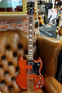Gibson Gibson Sg Standard '61 Sideway Vibrola 2019 Vintage Cherry
