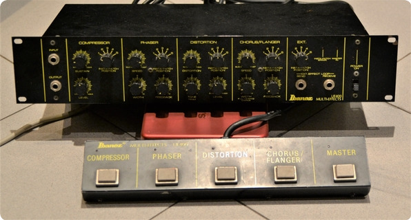 Ibanez Ue 400 Multieffects 1981 Black