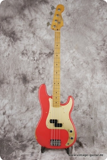 Fender Precision Bass 50s Reissue 2017 Fiesta Red