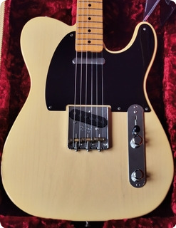 Fender 1950 Vintage Custom Double Esquire Nos Custom Shop  2018 Butterscotch