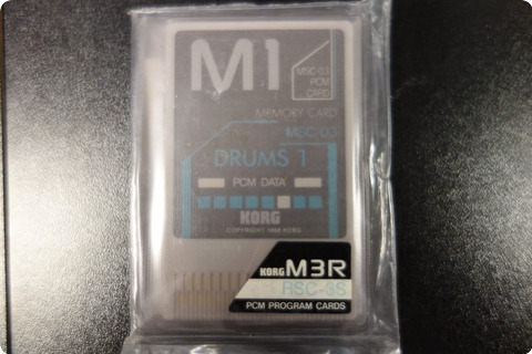 Korg Korg M3r Memory Card Rsc 3s Drums 1