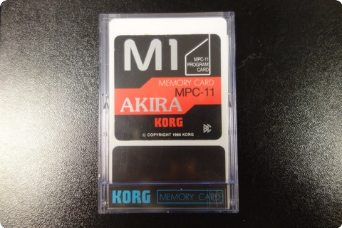 Korg Korg Mpc 11 Memory Card M 1 Synth 1988