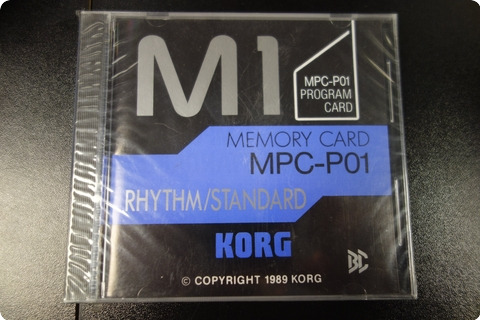 Korg Korg Mpc P01 Memory Card M 1 Rythm / Standard 1989