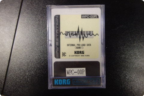 Korg Korg Wpc 00pi & Ii 1990 Wavestation Disks