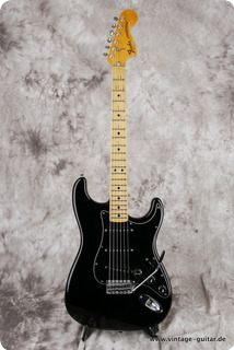 Fender Stratocaster 1976 Black Refinish