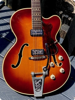 Hofner President 5122 Brunette Thinline 2 1964 Brunette Finish 