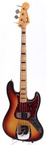 Fender Jazz Bass Black Block Markers 1972 Sunburst