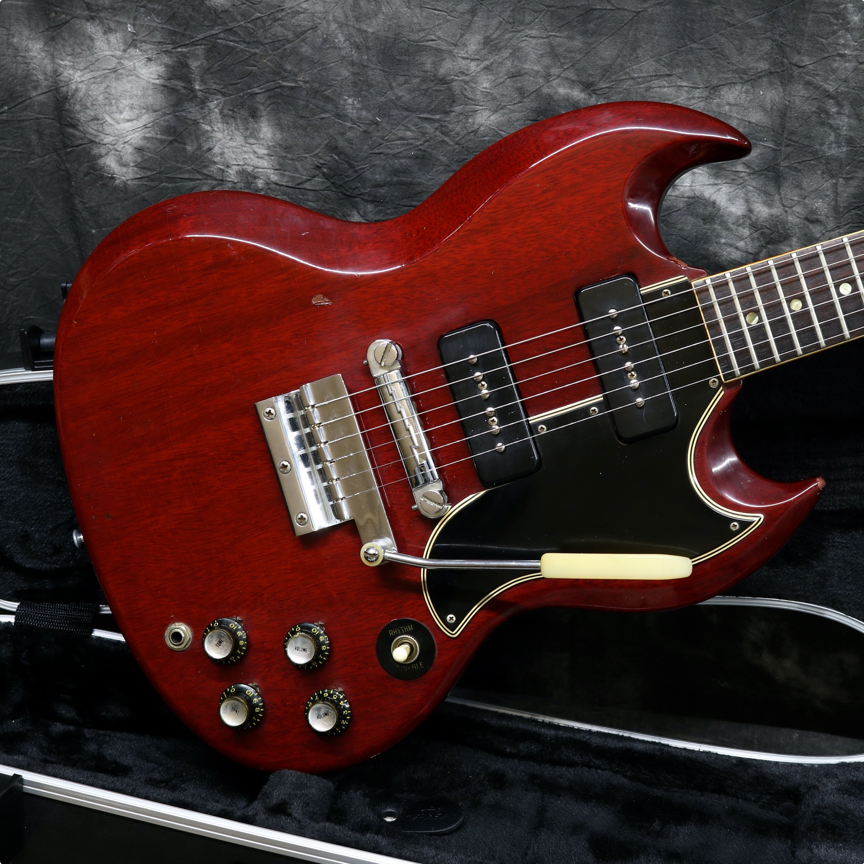 Gibson SG Special 1966 Cherry Red Guitar For Sale Andy Baxter Bass