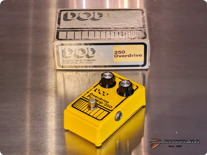 【中古品】DOD Overdrive Preamp 250 DOD VINTAGE Overdrive Preamp 250 Yellow early80's ｜イケベ
