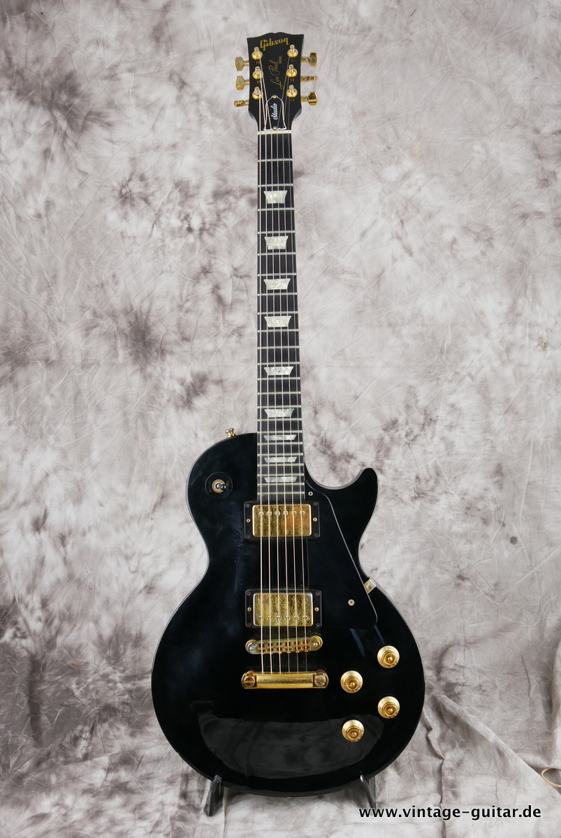Gibson Les Paul Studio 1993 Black Guitar For Sale Vintage Guitar