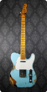 Fender Custom Shop '52 Telecaster Heavy Relic Daphne Over 2tsb