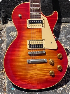 Gibson Les Paul Std. '59 Leo's Reissue  1982 Cherry Sunburst Finish 