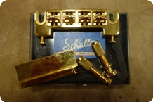 Schaller Schaller 462 A Bass Bridge 2 Studs Gold N.O.S