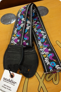 Souldier Souldier Lovebirds Black Guitarstrap