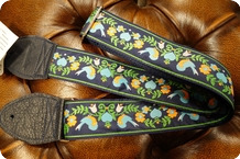 Souldier Souldier Lovebirds Blue Guitar Strap