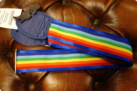 Souldier Souldier Rainbow Stripe Guitar Strap