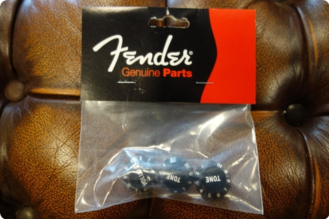 Fender Fender Stratocaster Knobs, Black (volume, Tone, Tone) (3)