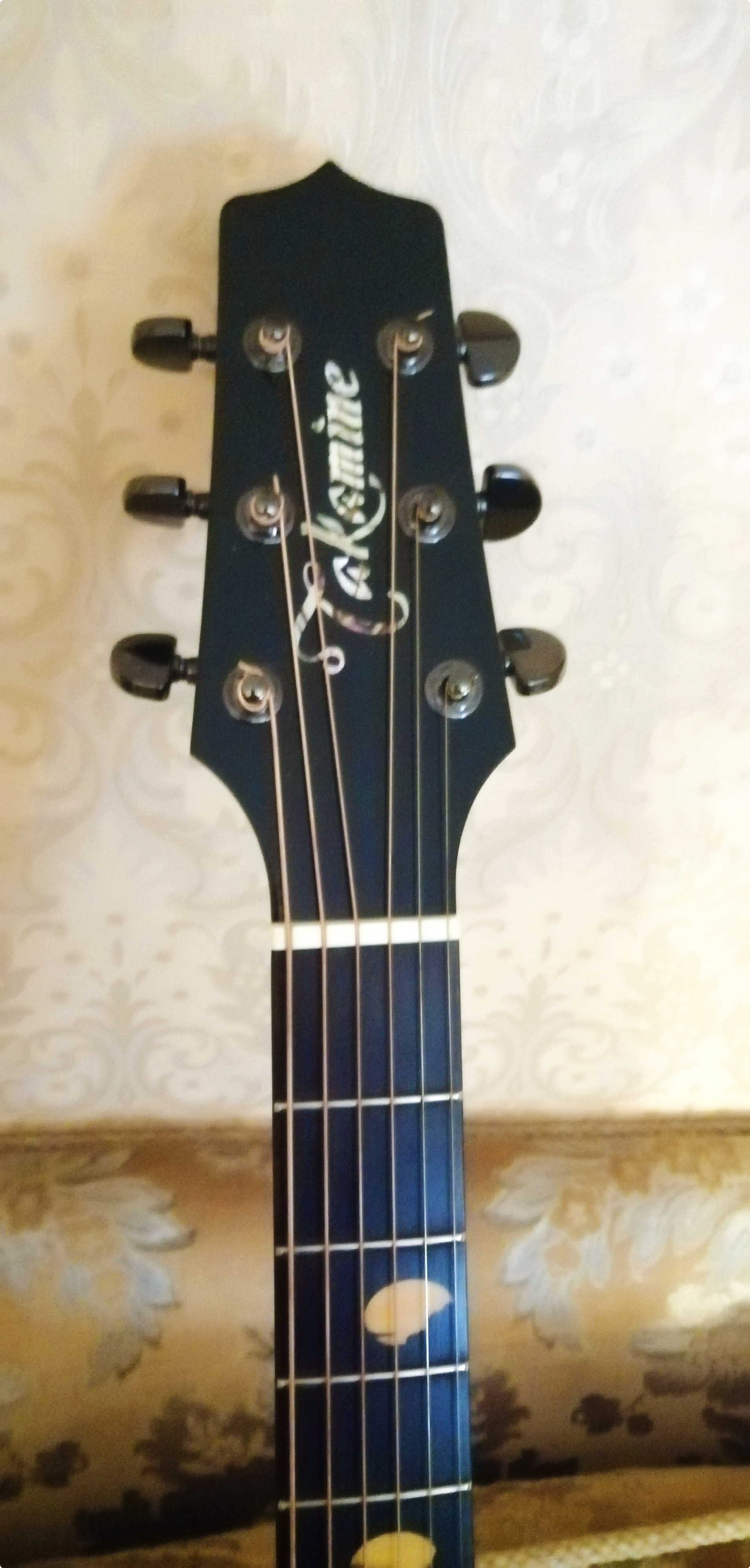 Takamine Limited Edition LTD 2008 2008 Black Guitar For Sale Spaghettivintage