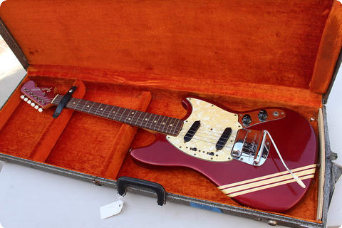 Fender Mustang 1973 Candy Apple Red
